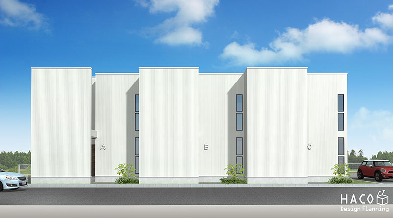 滋賀 設計士 住宅 野洲 アパート