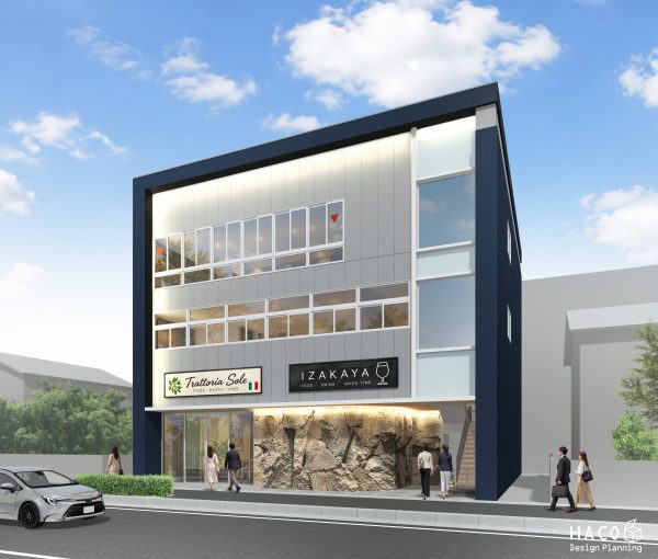 草津市テナント パース完成